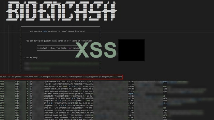 credit card dark web links