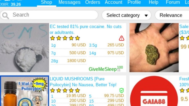 most popular darknet market