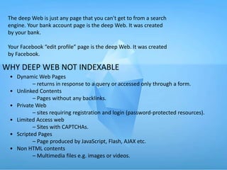 deep web sites